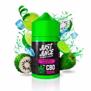 VENTA EXCLUSIVA TIENDA FISICA Just Juice CBD E-liquid Guanabana Lime On Ice 50ml