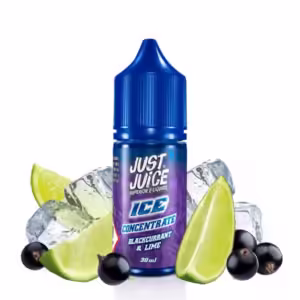 Just Juice Ice Blackcurrant Lime Concentrate 30ml