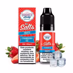 Dinner Lady Salts Strawberry Ice 10ml