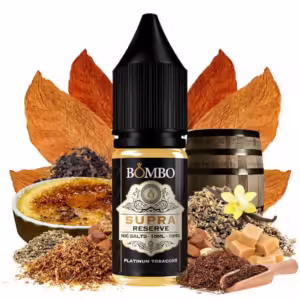 Supra Reserve 10ml - Platinum Tobaccos Nic Salts by Bombo