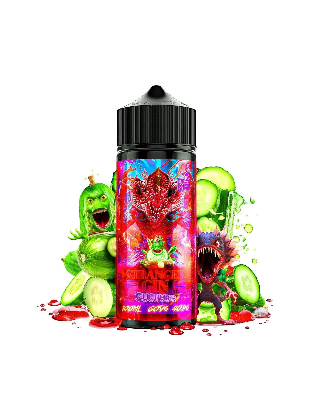 Cucumber 100ml - Stranger Gin by Oil4Vap