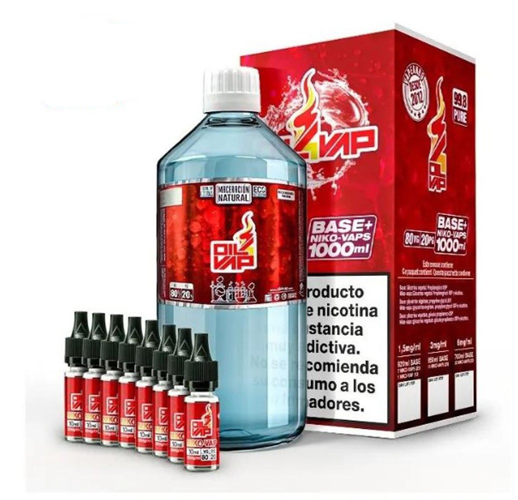 Oil4Vap Base Pack - 3mg