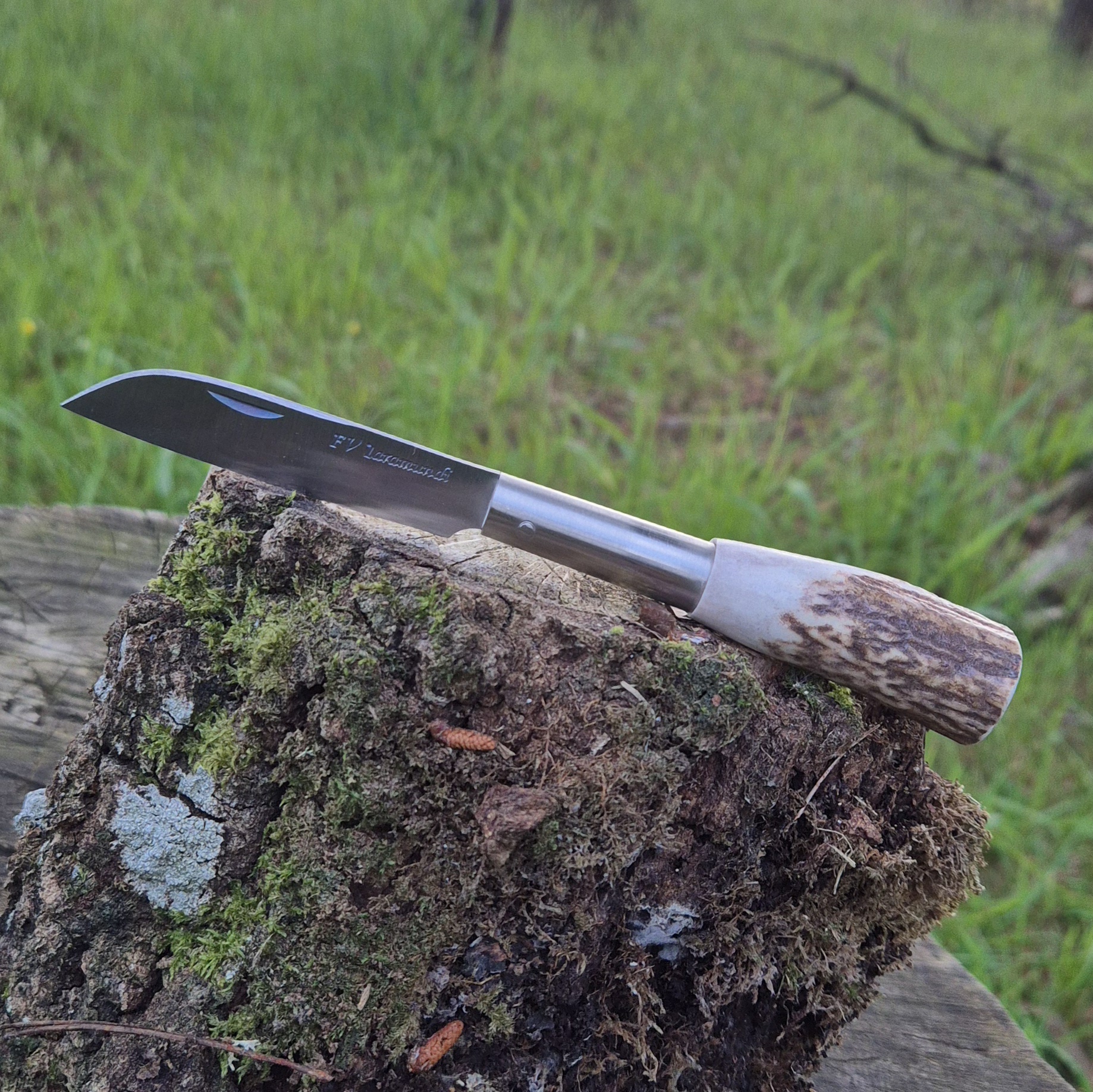 Navaja Taramundi cuerno/asta venado 8cm - Francisco Vega