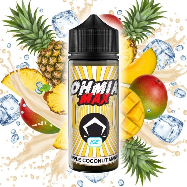 OHMIA MAX LF 60 ML - 20 ML AROMA PIÑA COCO MANGO
