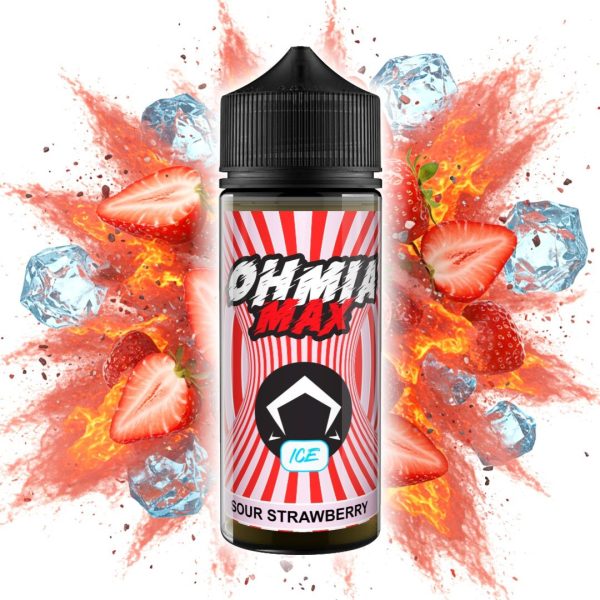 OHMIA MAX LF 60 ML - 20 ML AROMA FRESA ACIDA